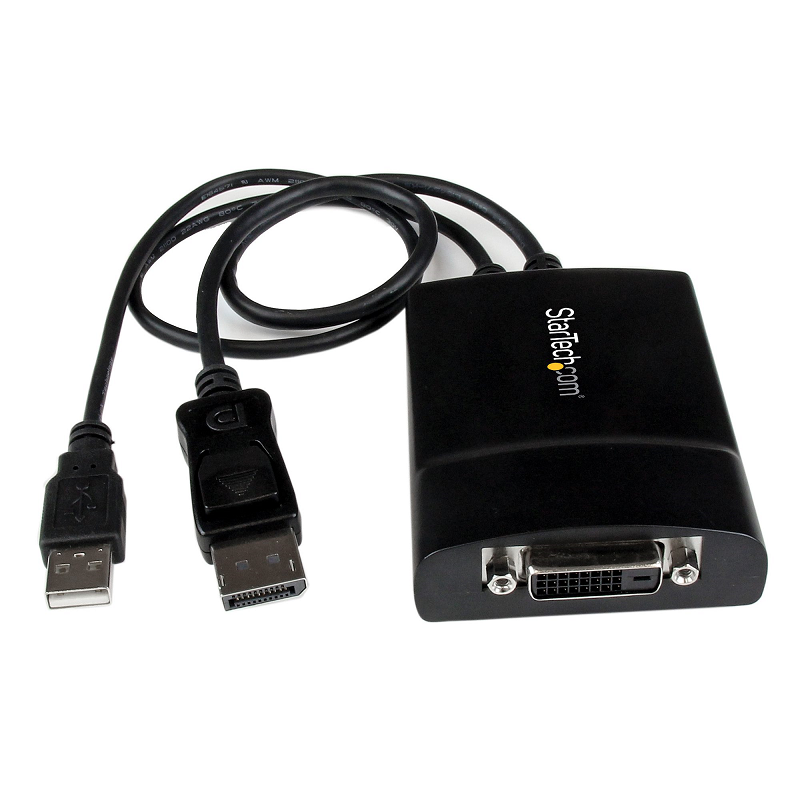 You Recently Viewed StarTech DP2DVID2 DisplayPort to DVI Dual Link Active Adapter - USB Powered Image